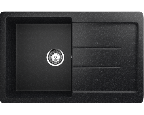 Мойка кухонная Ulgran U-507 -308 черная