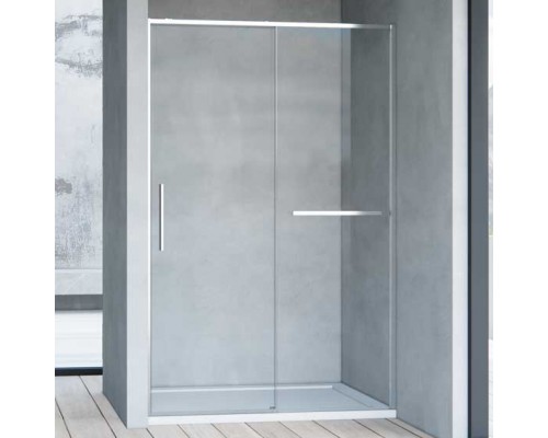 Душевая дверь в нишу Vincea Slim Soft VDS-1SS100CL 100 см, профиль хром, стекло прозрачное