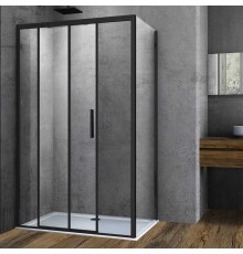 Душевой уголок Vincea Soft VSR-3SO9012CLB 120х90 см, профиль черный