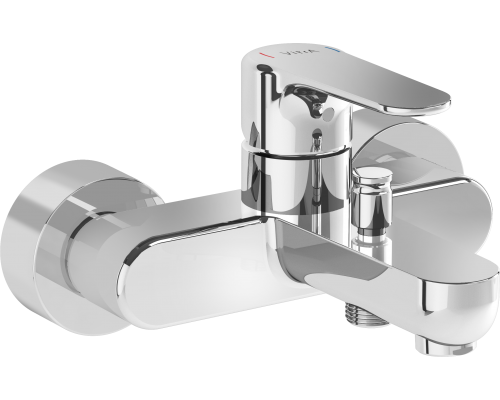 Смеситель для ванны с душем VitrA Root Round A42725EXP хром