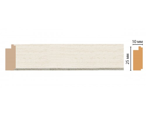 Молдинг DECOMASTER 102-15 (25*10*2400мм)