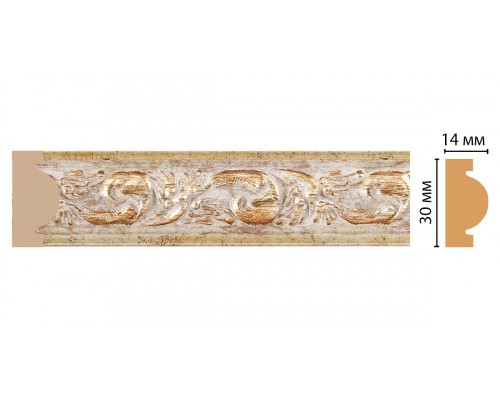 Молдинг DECOMASTER 157-553 ДМ (30*13*2400 мм)