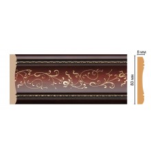 Молдинг DECOMASTER 184-52 (80*8*2400мм)