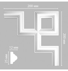 Угол DECOMASTER 97012-4 (200*200*12мм)