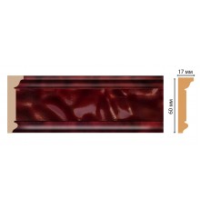 Плинтус потолочный DECOMASTER D216-62 (60*17*2400мм)