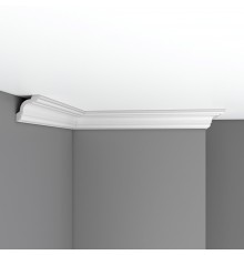 Плинтус потолочный гладкий DECOMASTER 96628F гибкий (52*50*2400мм)