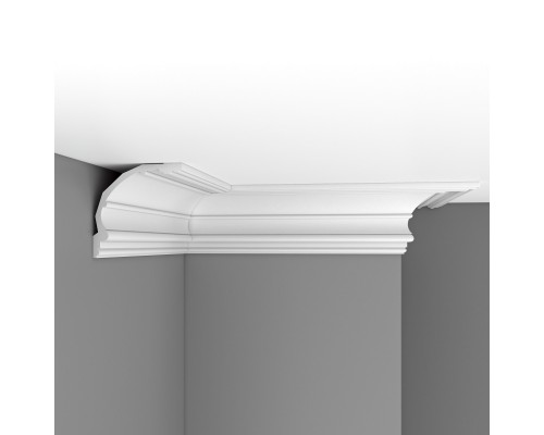 Плинтус потолочный гладкий DECOMASTER DP-40 (175*172*2400мм)