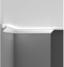 Плинтус потолочный под подсветку DECOMASTER D506-115 ДМ (50*32*2000 мм)