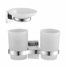 Набор Держатель Haiba HB86 08 двойной + Мыльница 02
