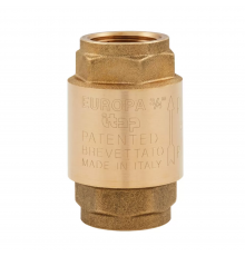 Клапан обратный Itap пружинный муфтовый с металлическим седлом АRT 100 EUROPA 3/4  1000034