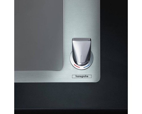 Hansgrohe Metris Select M71 Смеситель для кухни, 2 отв., с вытяжным изливом, цвет: хром. 73819000