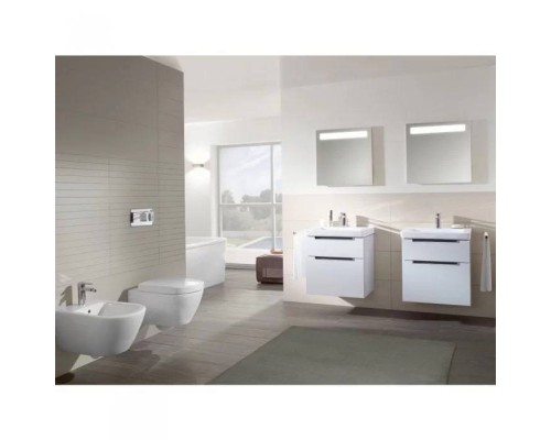 VilleroyBoch Subway 2.0 Биде подвесное 37.5х56.5х28см., 1 отв., цвет: альпийский белый. 54000001