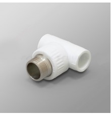 Тройник комбинированный Fusitek ВР. диаметр: 20Х1/2мм FT04101