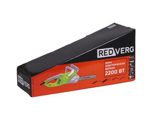 Пила цепная электрическая REDVERG RD-ECL2200-16