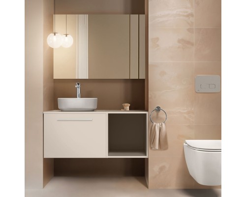 Ideal Standard I.life O Унитаз подвесной 35x53см, безободковый, смыв HydroTwist, крепление EasyFix+, цвет: белый. T568001