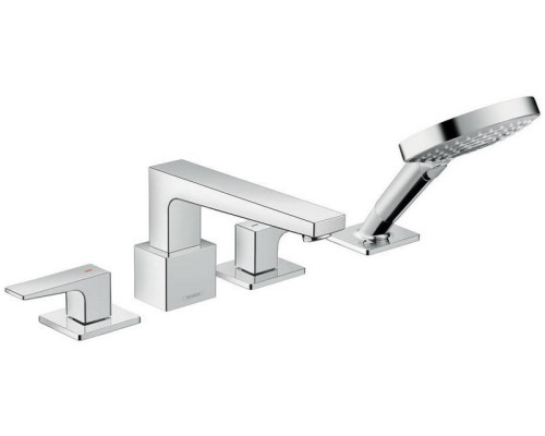 HG 32 552 000 Metropol Смеситель на борт ванны, на 4 отв. (внешняя монтажная часть) 32552000