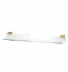 Decor Walther Corner GLA40 Полочка стеклянная 40x12см, подвесная, цвет: золото. 0560920