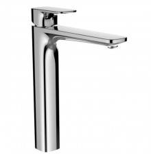 Laufen Cityplus Смеситель для раковины, высокий, 1 отв., с донным клапаном, цвет: хром. 3.1175.8.004.130.1
