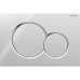 Geberit Sigma01 Клавиша для двойного смыва, круглая: хром. 115.770.21.5