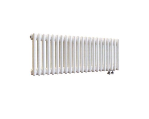 Трубчатый радиатор Arbonia 3030V, 22 секции, нижнее подключение(с вентилем), без накладок 3030V/22 RAL 9016 № 69 ТВВ
