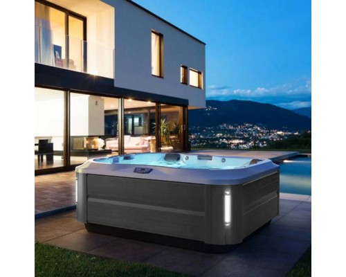 Jacuzzi J335 Минибассейн 214х214хh94см, отдельностоящий, гидро/аэромассаж, подсветка, стереосистема, CLEARRAY, MSFoam, нагреватель, с крышкой, отделка: platinum / smoked ebony. 903002410, ZP12ZY0EW40 Jacuzzi J335 Минибассейн 214х214хh94см, отдельностоящий, гидро/аэромассаж, подсветка, стереосистема, CLEARRAY, MSFoam, нагреватель, с крышкой, отделка: platinum / smoked ebony. 903002410, ZP12ZY0EW40