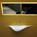 Antonio Lupi Silenzio Раковина 83х48х79 см, без отв., с Led подсветкой, цвет: белый. SILENZIOL