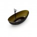 Knief Oval Shape Ванна отдельностоящая 180х93x56см., из полимерного материала, цвет: Pyrit # 030. 70001030