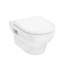Hansgrohe GladeLake S Унитаз подвесной 540х360, безободковый, с сиденьем и фиксатором крышки, цвет: белый. 60201450