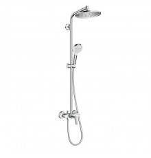 Hansgrohe Crometta S 240 SHP Душевая система 102см, с верхним Oslash;240мм., ручным дешем и однорычажным семесителем, цвет: хром ЦЕНА по АКЦИИ. 27269000