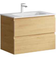 AQ ACC0175DZ Accent Тумба под умывальник, Дуб золотой, 750х454х558 мм ACC0175DZ