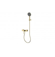AQM6413BG Asti Смеситель для душа, с душевым набором, Ø120 мм, 3 режима, Brushed gold AQM6413BG