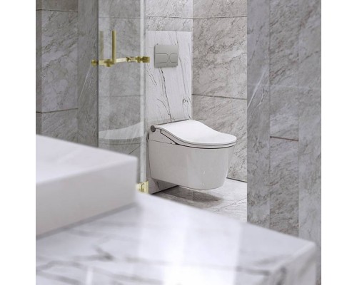 TOTO Washlet RW Комплект: унитаз подвесной, сиденье с управлением, модуль для установки, клавиша, цвет: белый. CW542ERY, WH182EAT, TCF802C2G, MB175M#SS TOTO Washlet RW Комплект: унитаз подвесной, сиденье с управлением, модуль для установки, клавиша, цвет: белый. CW542ERY, WH182EAT, TCF802C2G, MB175M#SS