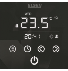Терморегулятор Elsen EKA.01.01B для естественной конвекции, черный