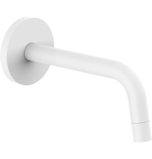 Излив Paffoni Light ZBOC139BO для ванны, матовый белый