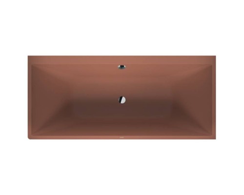 Duravit Vitrium Ванна встраиваемая 180x80см, Dx, с ножками, с2 наклонами для спины, прямоугольная, цвет: матовая корица. 700428HC