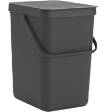 Мусорное ведро Brabantia Sort Go 129940 25 л, серое