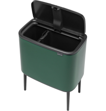 Мусорное ведро Brabantia Bo Touch Bin 304187 11+23 л, зеленая сосна