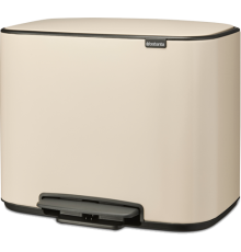 Мусорное ведро Brabantia Pedal Bin Bo 201622 36 л, бежевое