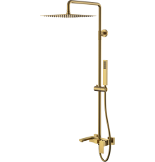 Душевая стойка Boheme Qubic 478-BR bronze