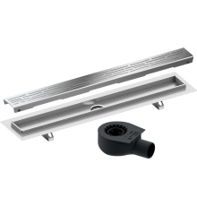 Душевой трап (лоток) TECE Drainline TECEdrainline 100 см с решеткой и сифоном