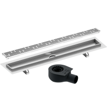 Душевой трап (лоток) TECE Drainline TECEdrainline 120 см с решеткой и сифоном