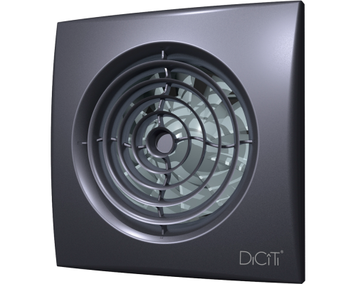 Вытяжной вентилятор Diciti Aura 4C dark gray metal