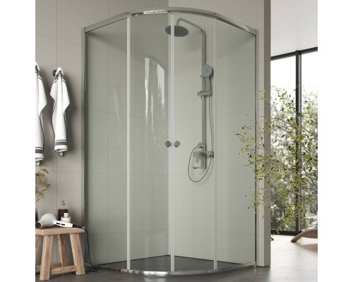 Душевой уголок Agger A01 090MCR/G 90х90, матовое стекло