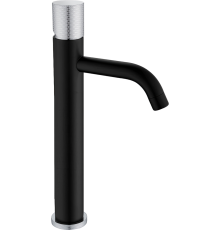 Смеситель для раковины Boheme Stick 122-BCR.2 black touch chrome