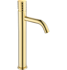 Смеситель для раковины Boheme Stick 122-GG gold diamond gold