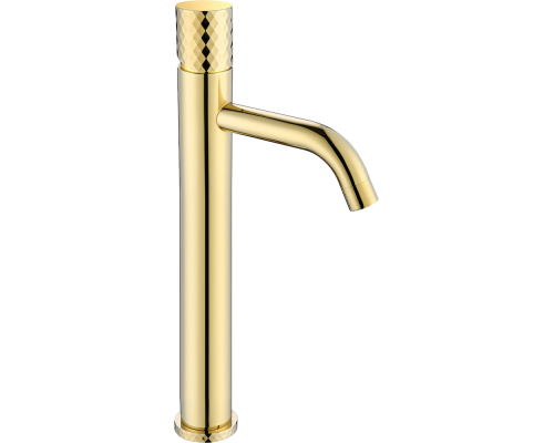 Смеситель для раковины Boheme Stick 122-GG gold diamond gold