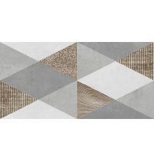 Декор Creto Mountain almond матовый 25x50