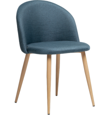 Стул Woodville Aldo 15369 blue, ножки wood