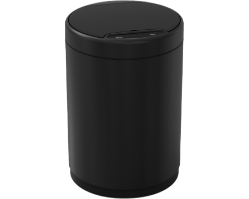 Мусорное ведро Weltwasser WW Kidy BL 12L черное матовое