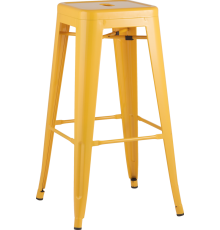 Барный табурет Stool Group Tolix желтый глянцевый